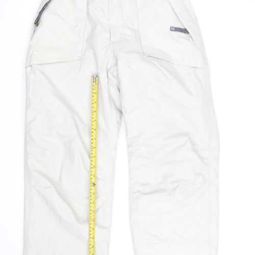 Five Seasons Men's White Waterproof Insulated Snow Pants M Regular