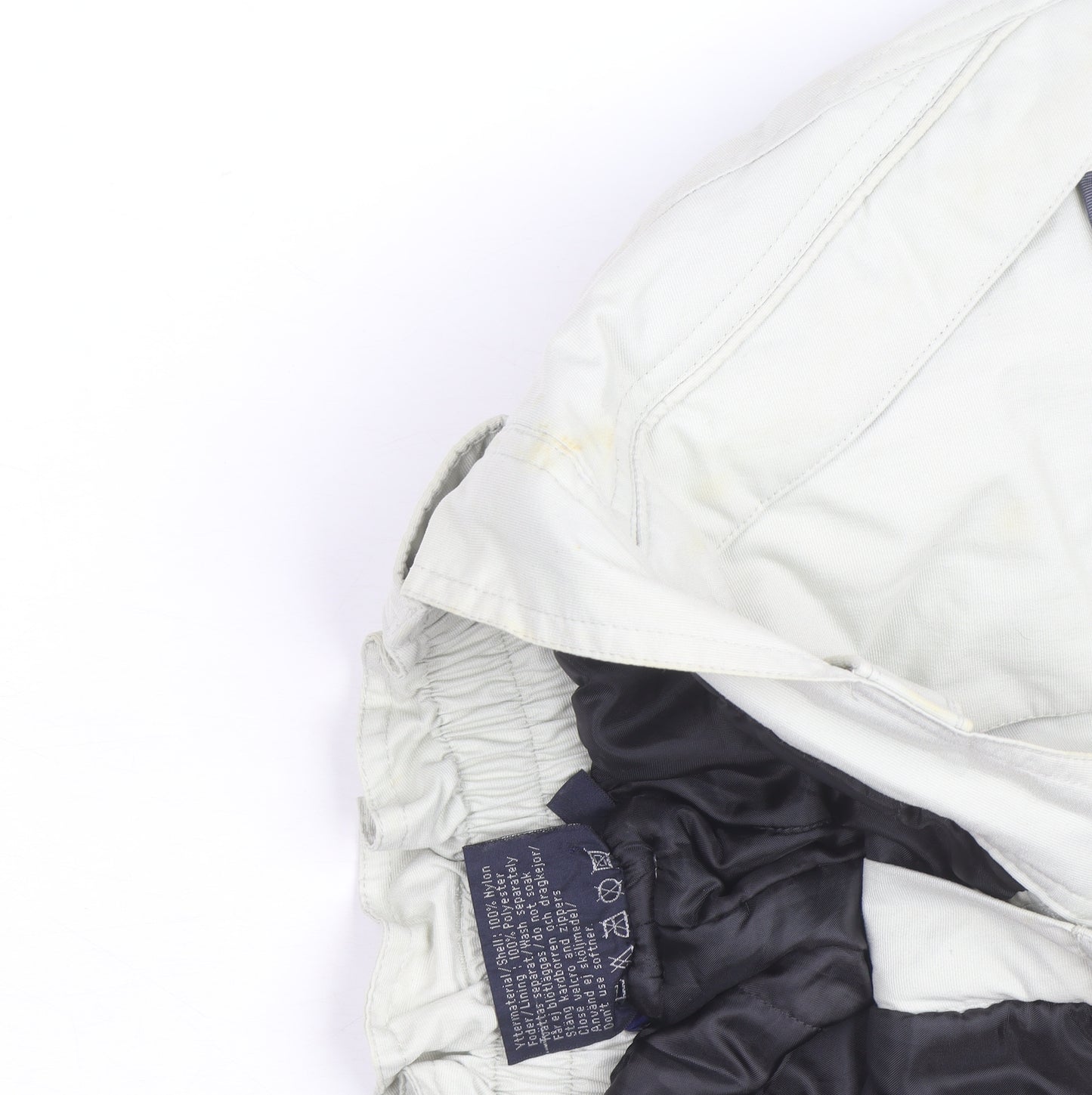Five Seasons Men's White Waterproof Insulated Snow Pants M Regular