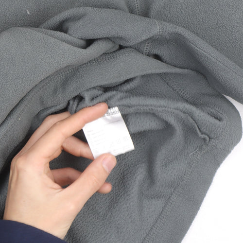 Craghoppers Men's Grey Fleece Half Zip Pullover Sweatshirt L