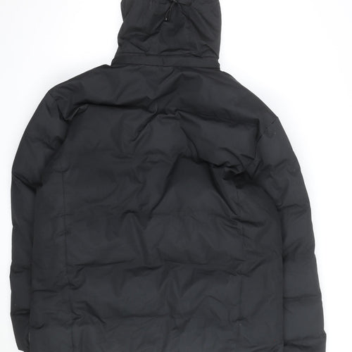Trespass Men's Black XL Waterproof Hooded Puffer Jacket