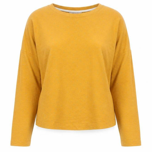 Next Women Mustard Yellow Polka Dot Cotton Jumper Size 10