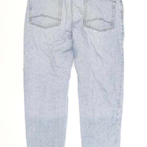 ASOS Design Men's Light Blue Distressed Slim Jeans W38 L31