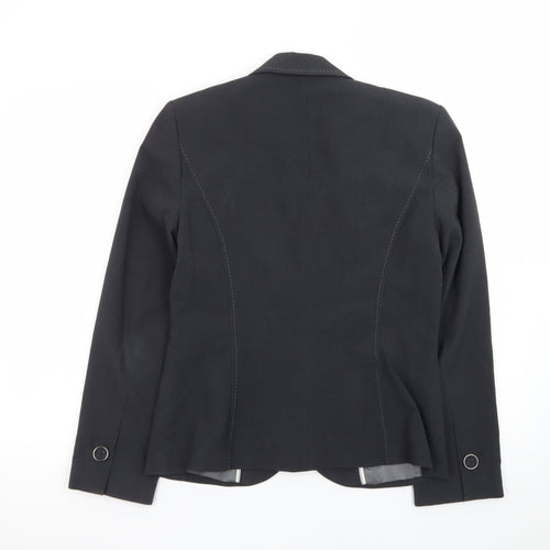 Marks and Spencer Women's Black Tailored Blazer UK 10