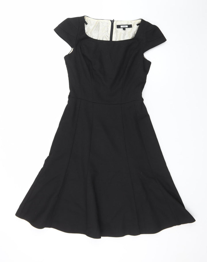 Next Women’s Black Fit & Flare Knee Length Dress Size 6
