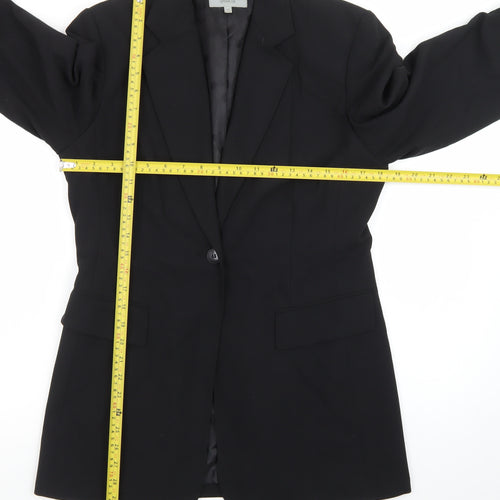 Marks and Spencer Women's Black Size 12 Classic Blazer Jacket