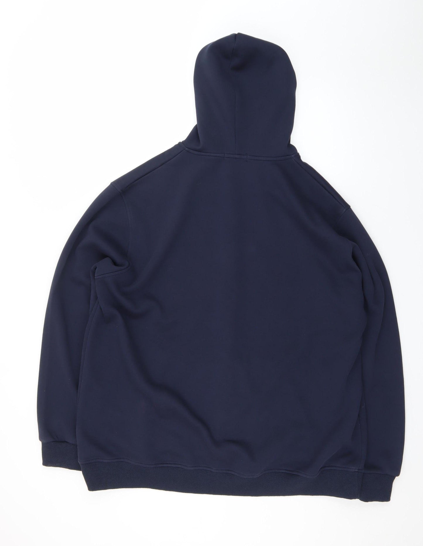 Palm Men's Blue 3XL Full Zip Hoodie Fleece Jacket