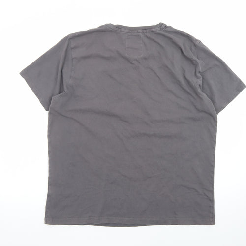 Manchester City F.C. Men's Grey XL Graphic Print T-Shirt