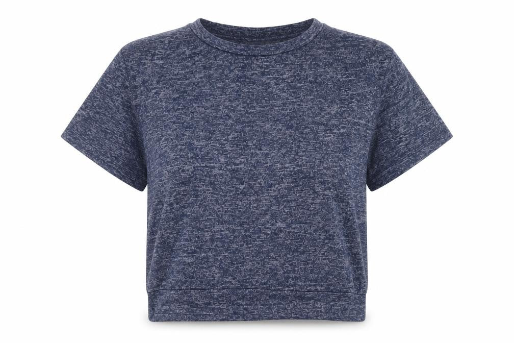 Mountain Warehouse Women's Blue Crew Neck Short Sleeve T-Shirt Size 12