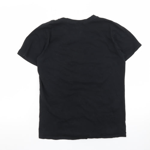 Rick and Morty Men’s Black Small Graphic Print T-Shirt