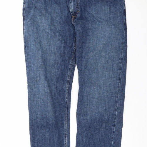 Tommy Hilfiger Men's Blue Straight Leg Denim Jeans 36x30