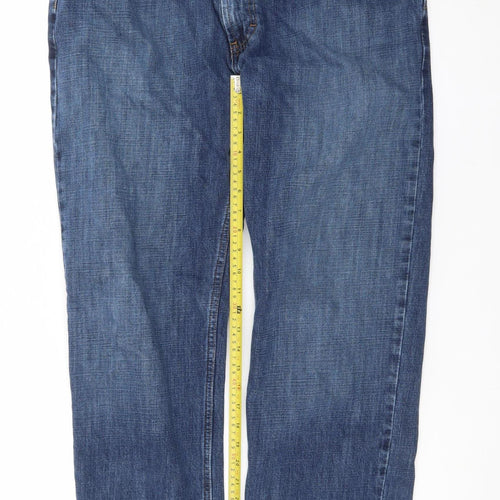 Tommy Hilfiger Men's Blue Straight Leg Denim Jeans 36x30