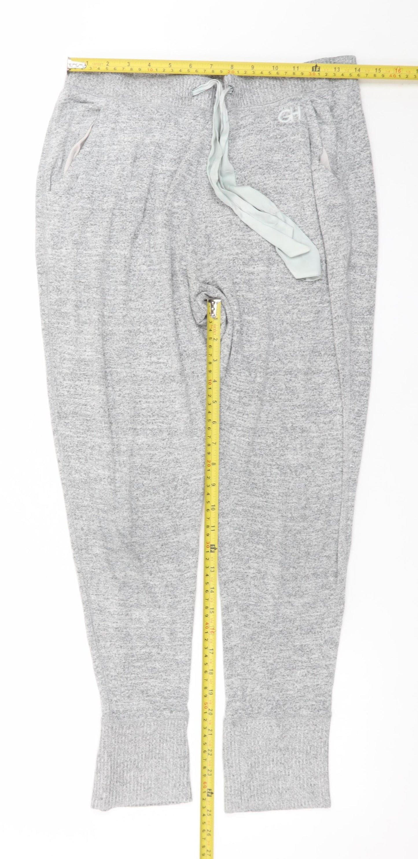 Gilly Hicks Women’s Grey Jogger Trousers Size M Stretch Lounge Pants