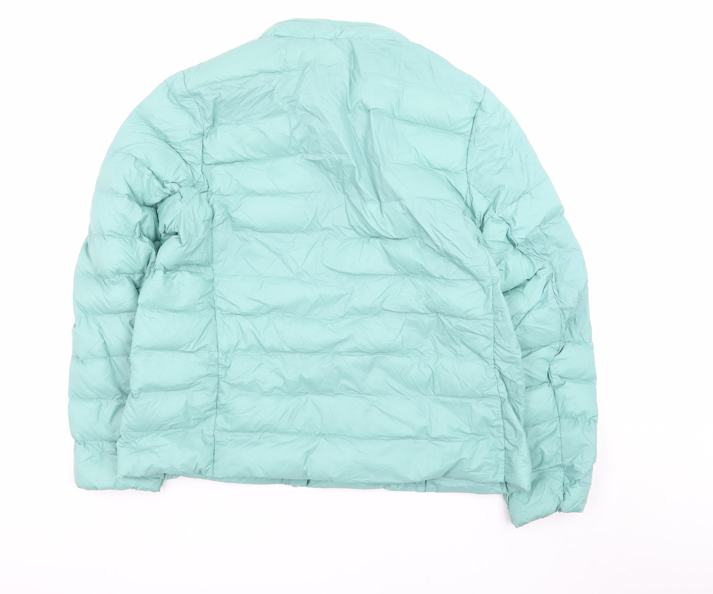 Marks and Spencer Women's Green Size 16 Puffer Jacket