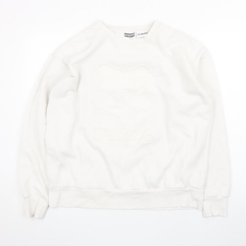 Beloved Men’s White Harry Potter Hogwarts Pullover Sweatshirt L