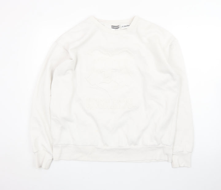 Beloved Men’s White Harry Potter Hogwarts Pullover Sweatshirt L