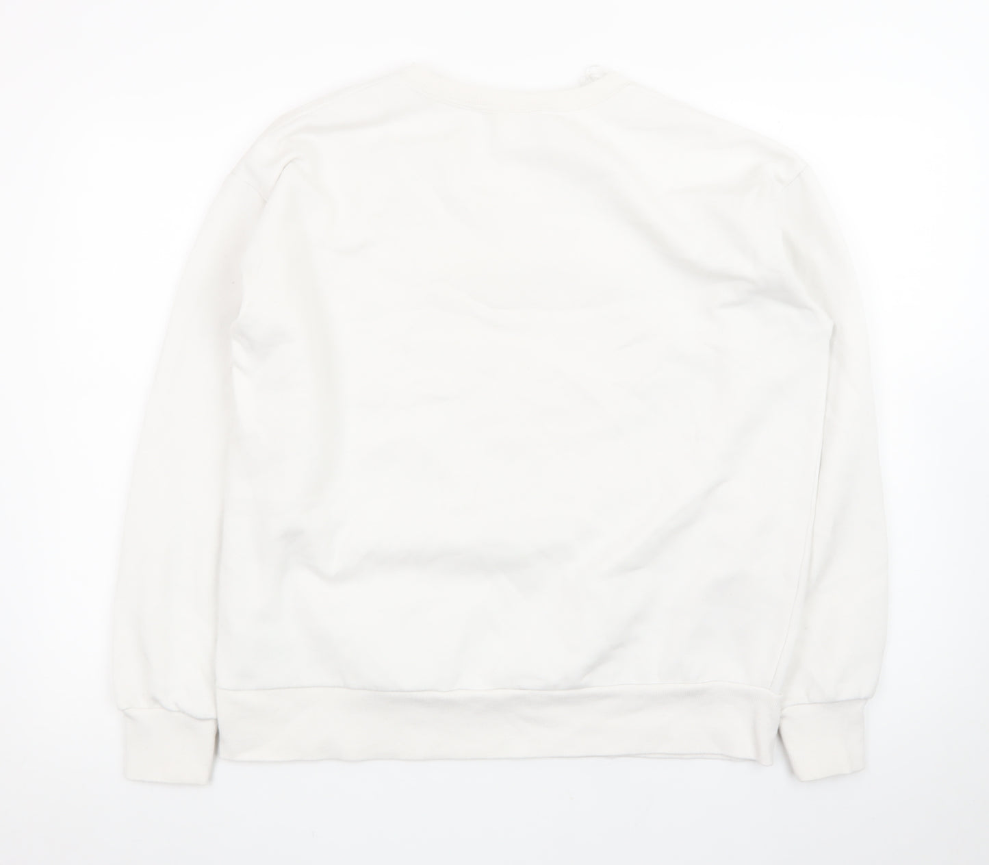 Beloved Men’s White Harry Potter Hogwarts Pullover Sweatshirt L