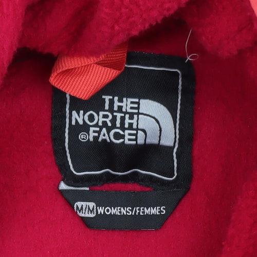 The North Face Women's Pink Hooded Fleece Jacket M