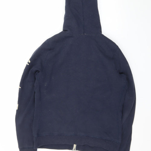 Abercrombie & Fitch Men’s Blue Full Zip Lined Hoodie Size L