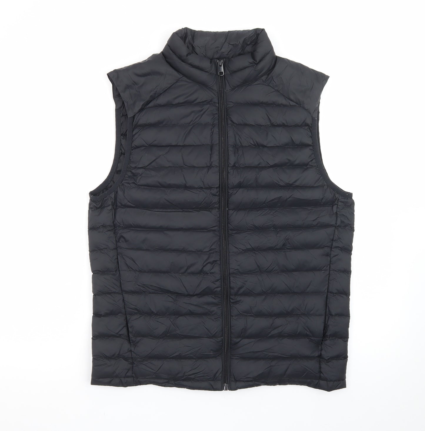 Marks and Spencer Men's Black Down Puffer Gilet Small