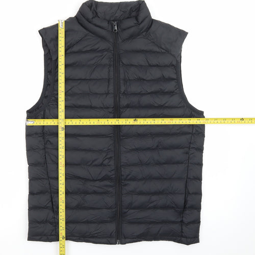 Marks and Spencer Men's Black Down Puffer Gilet Small