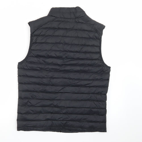 Marks and Spencer Men's Black Down Puffer Gilet Small