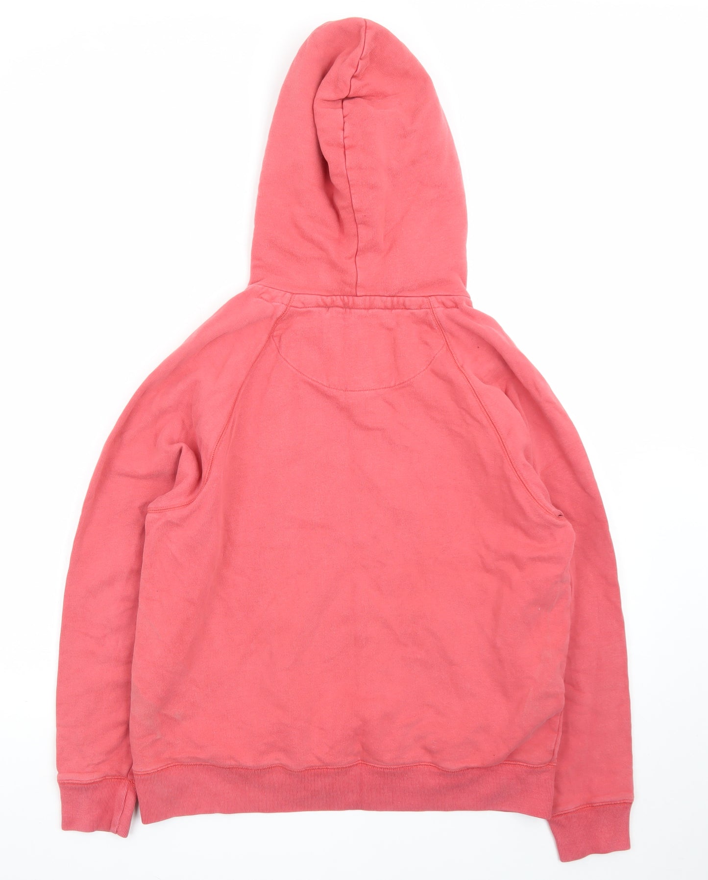 Jack Wills Womens Pink Pullover Hoodie Size 14 Wills 22 Logo Cotton