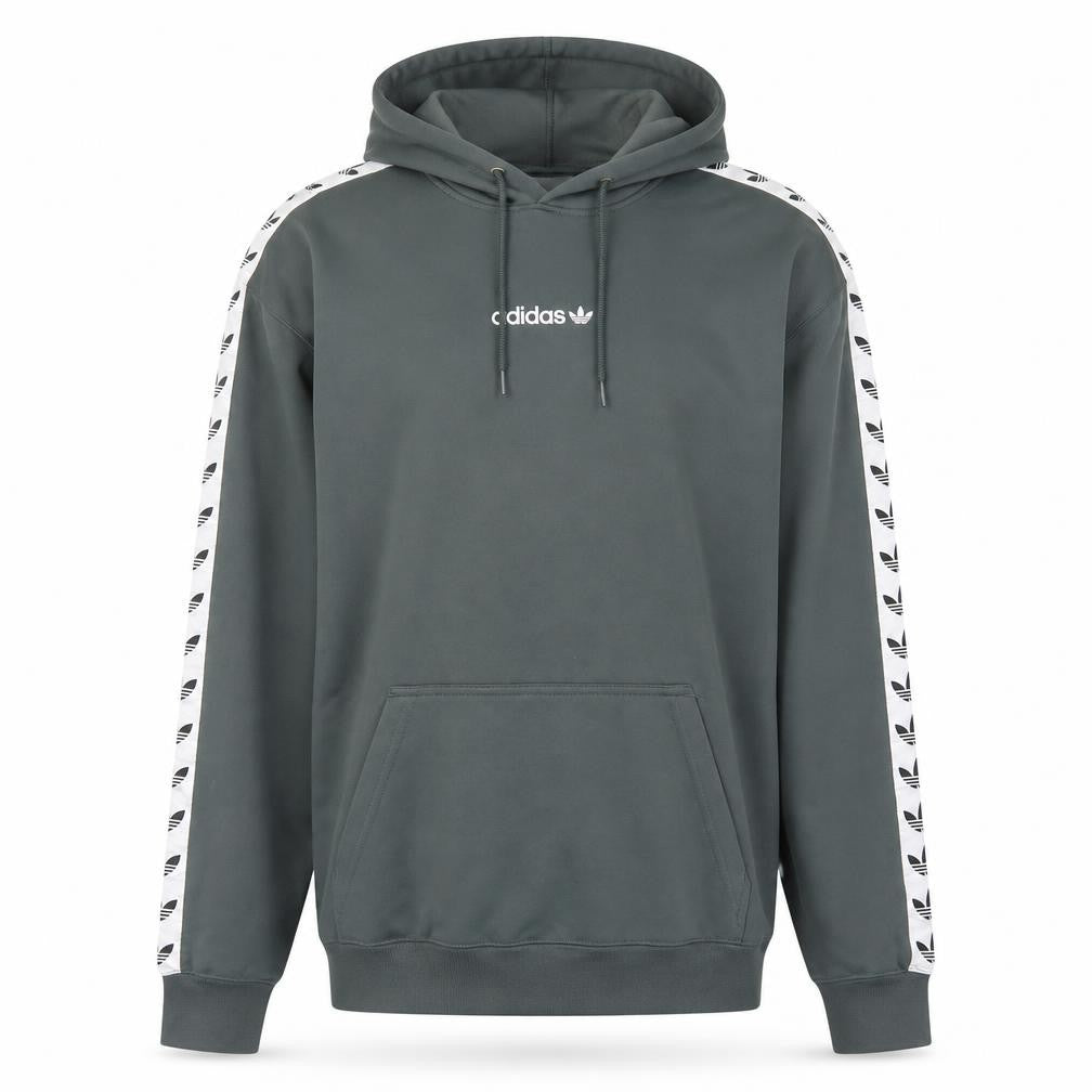 adidas Men's Green Pullover Hoodie M Logo Sports Style
