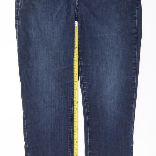 Simply Vera Vera Wang Women's Blue Size 14 Skinny Jeans