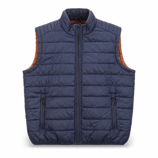 Red Herring Men's Blue XL Padded Bodywarmer Waistcoat