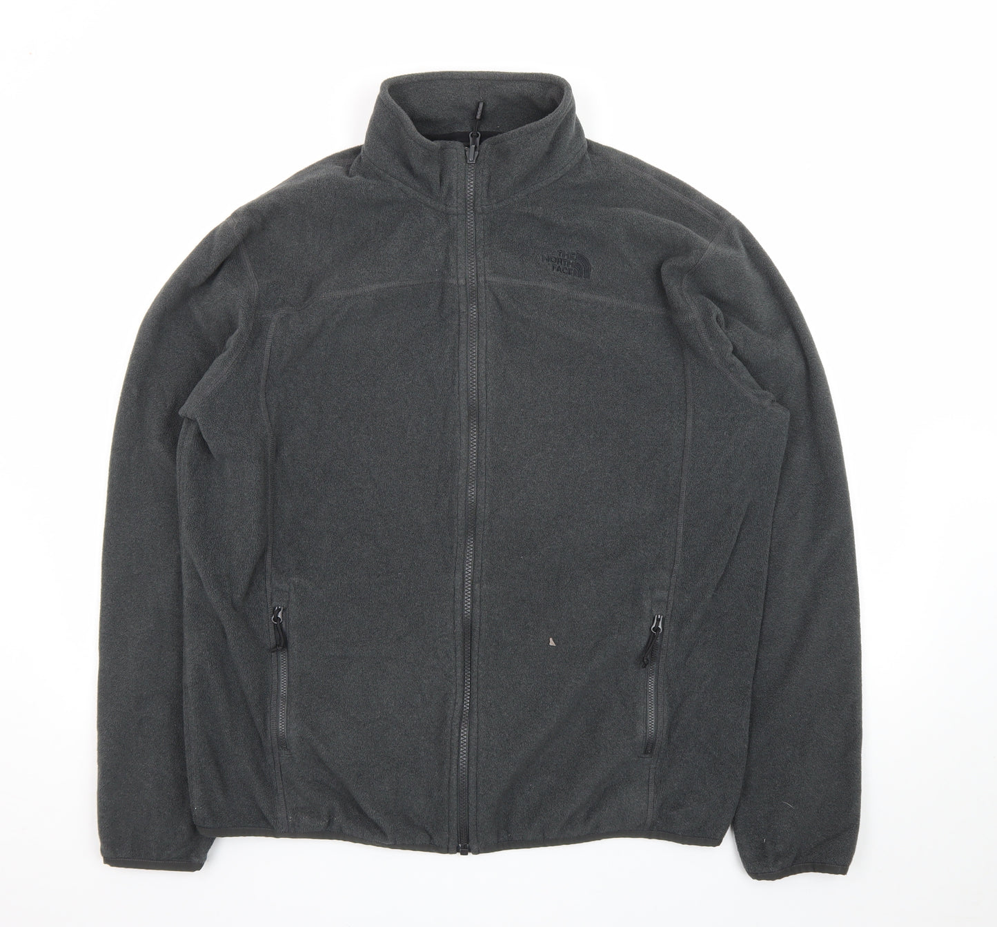The North Face Men's Black Fleece Full Zip Jacket Size L Outdoor