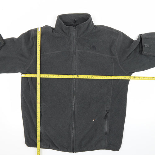 The North Face Men's Black Fleece Full Zip Jacket Size L Outdoor