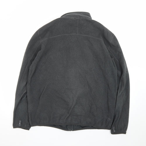 The North Face Men's Black Fleece Full Zip Jacket Size L Outdoor