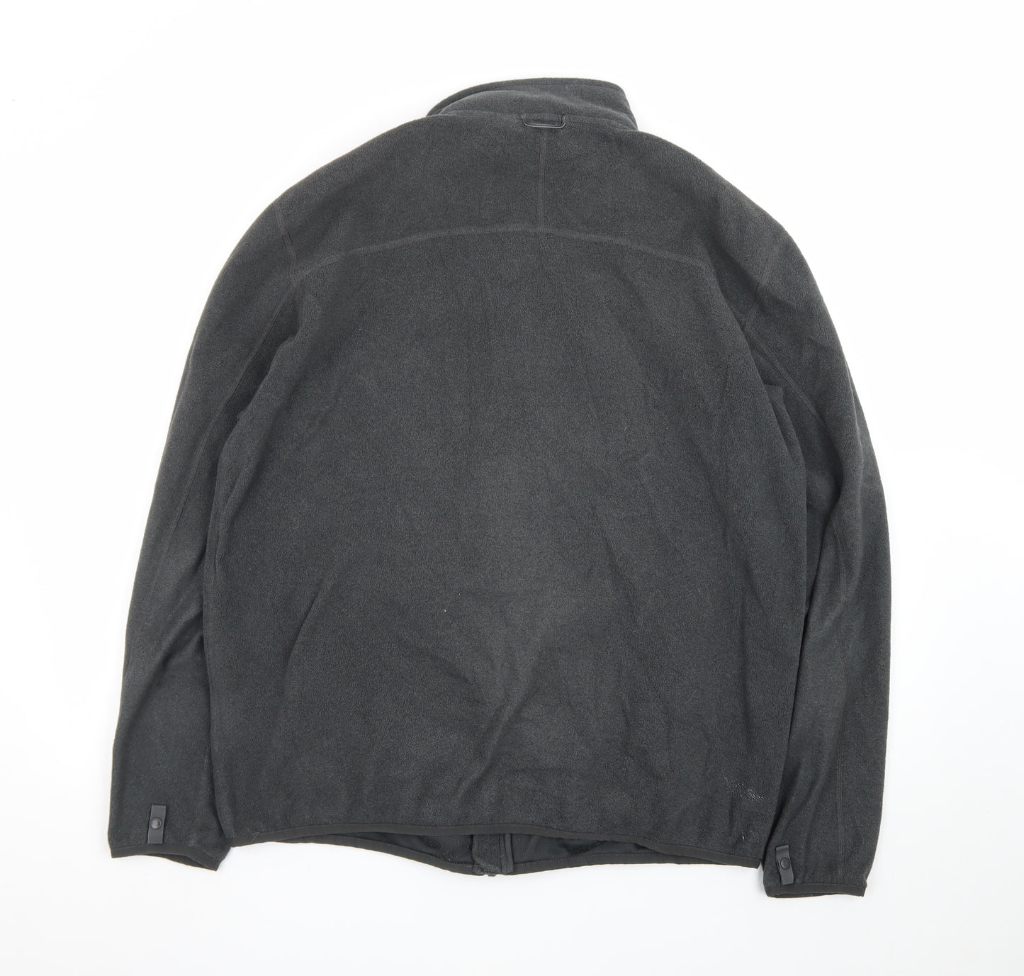 The North Face Men's Black Fleece Full Zip Jacket Size L Outdoor