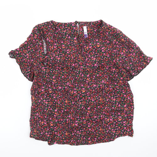 By Henry Holland Women's Multicoloured Floral Blouse Size 10