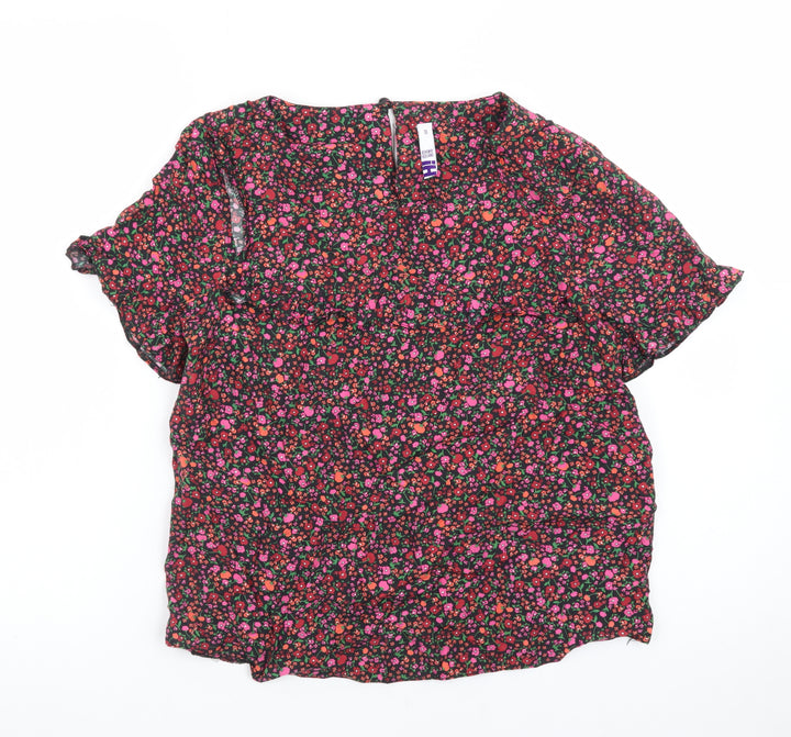 By Henry Holland Women's Multicoloured Floral Blouse Size 10