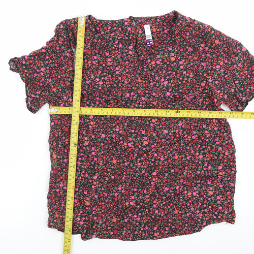 By Henry Holland Women's Multicoloured Floral Blouse Size 10