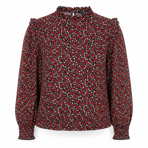 New Look Women's Multicoloured Floral Ruffle Blouse Size 12