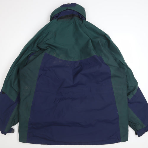 Sprayway Men’s Blue 2XL Gore-Tex Waterproof Hiking Parka Jacket