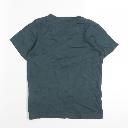 Converse Boys Green 5-6 Years Logo Graphic Cotton T-Shirt