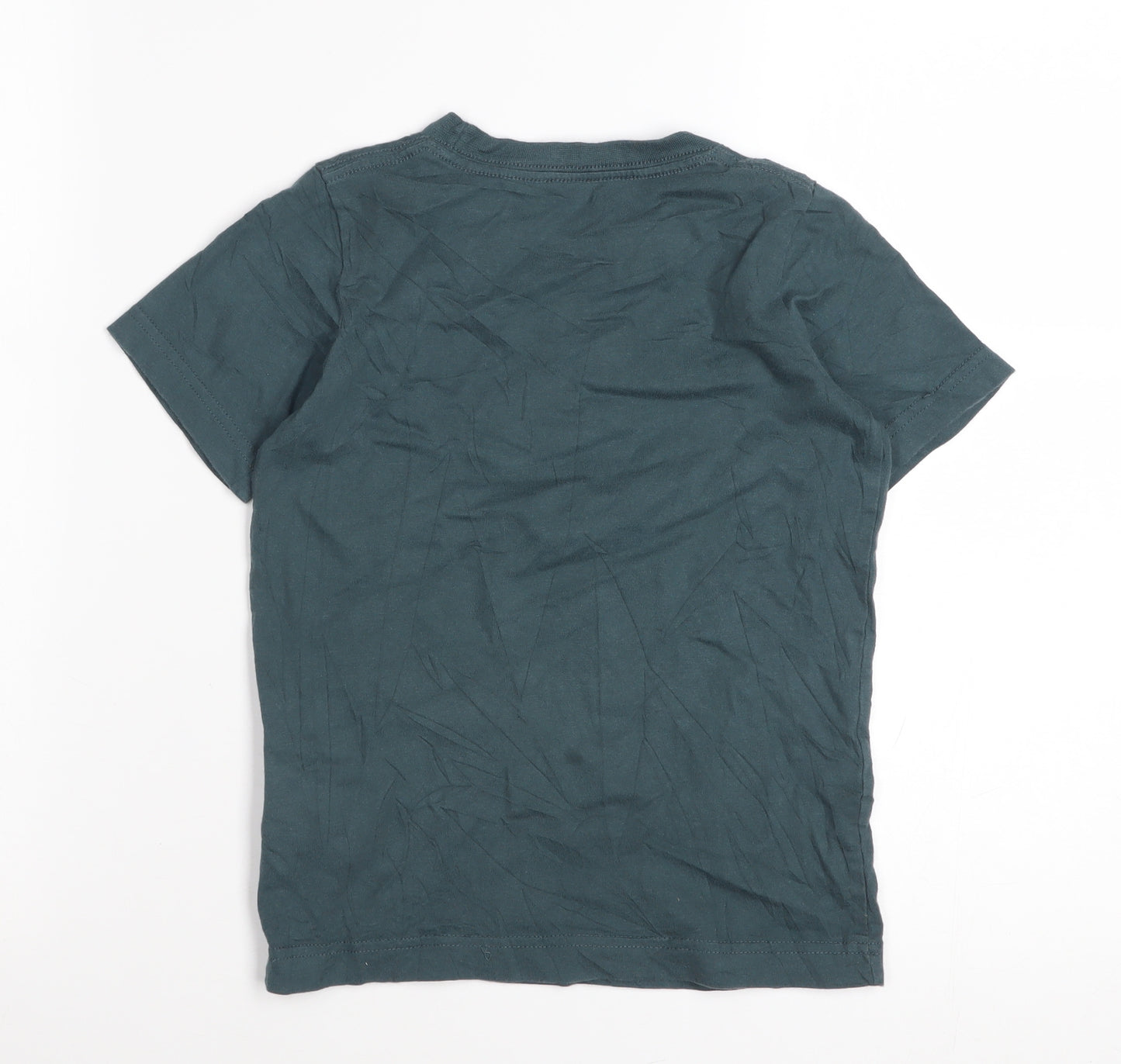 Converse Boys Green 5-6 Years Logo Graphic Cotton T-Shirt