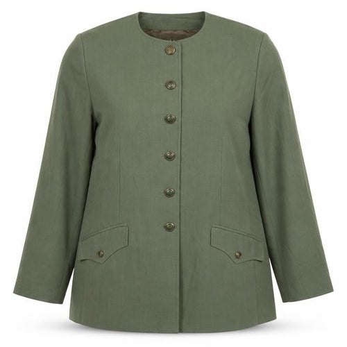 Viyella Women's Green Regular Fit Long Sleeve Country Jacket UK 16