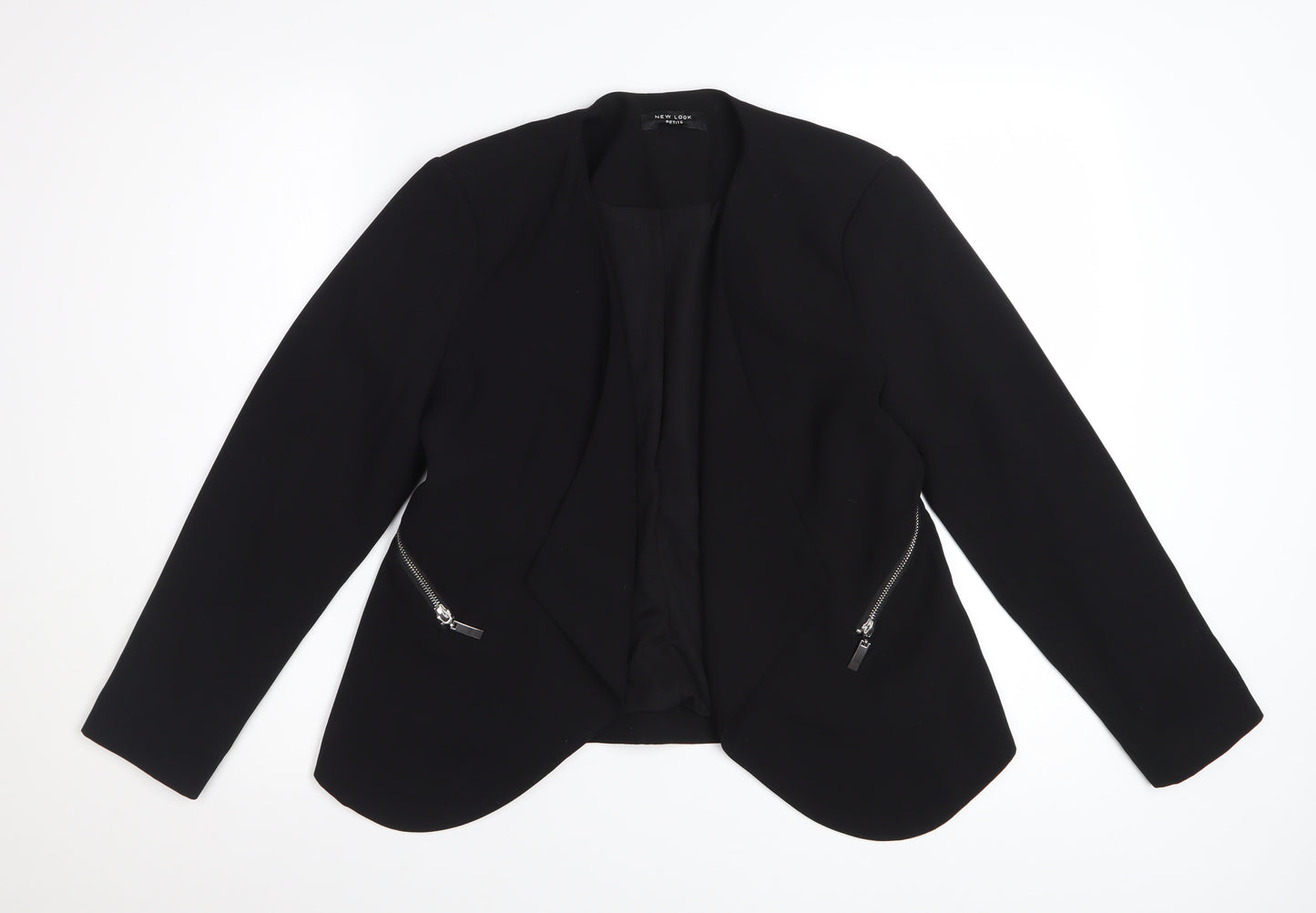 New Look Petite Women's Black Blazer UK 10 Regular Fit