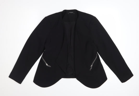 New Look Petite Women's Black Blazer UK 10 Regular Fit