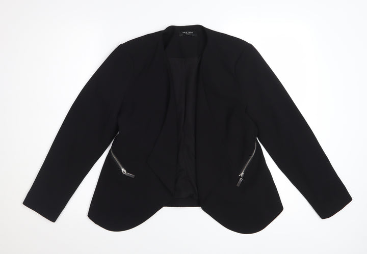 New Look Petite Women's Black Blazer UK 10 Regular Fit