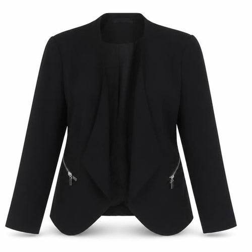 New Look Petite Women's Black Blazer UK 10 Regular Fit