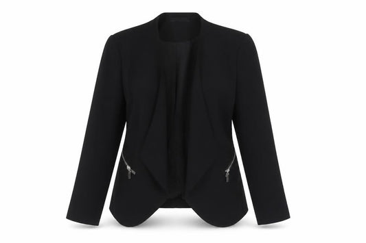 New Look Petite Women's Black Blazer UK 10 Regular Fit
