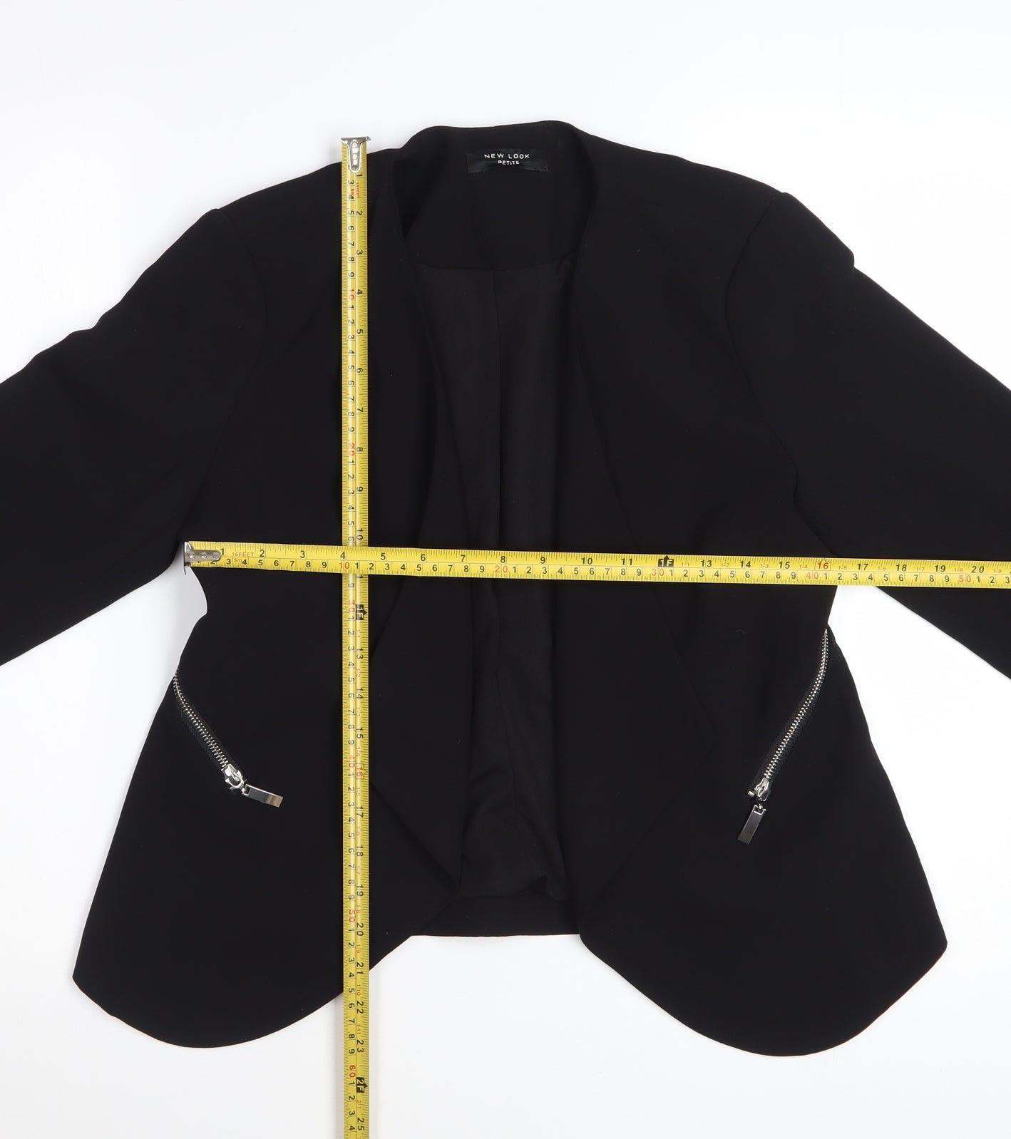 New Look Petite Women's Black Blazer UK 10 Regular Fit