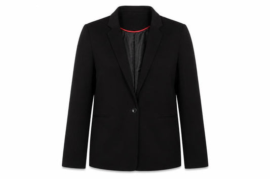 New Look Women Black Regular Fit Blazer Jacket Size 14