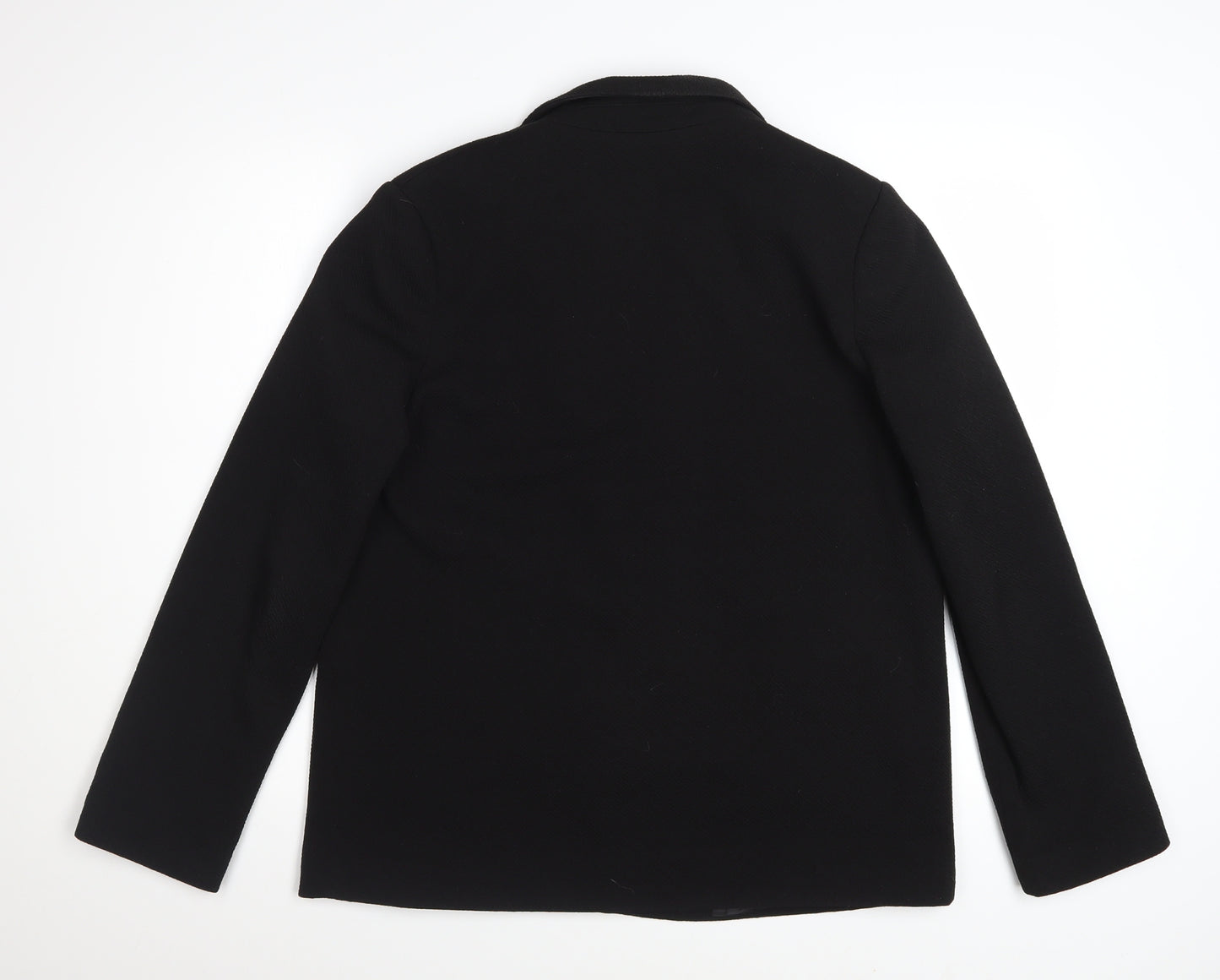 New Look Women Black Regular Fit Blazer Jacket Size 14