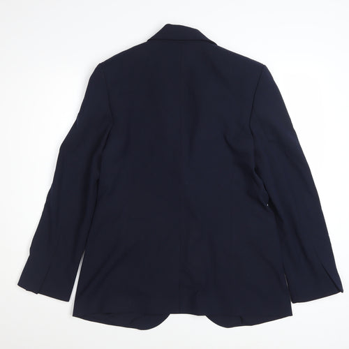 Marks and Spencer Women’s Dark Navy Blazer UK 10 Regular Fit Jacket